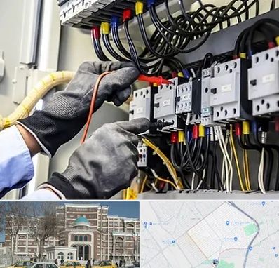 برقکار ساختمان در طلاب مشهد