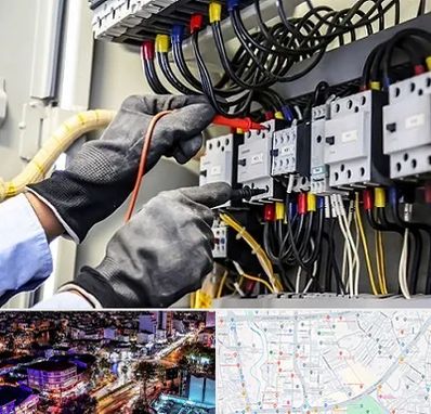 برقکار ساختمان در منظریه رشت