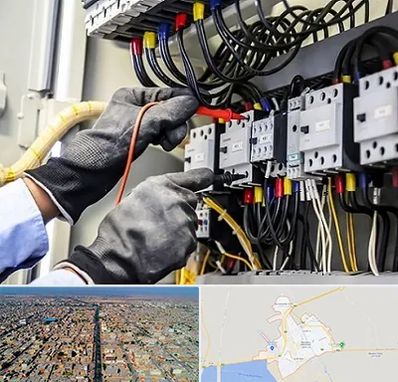 برقکار ساختمان در بندر ماهشهر