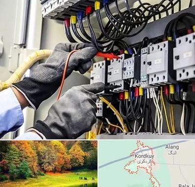 برقکار ساختمان در کردکوی