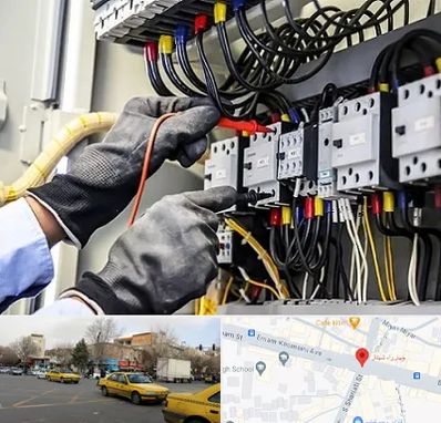 برقکار ساختمان در شهناز تبریز