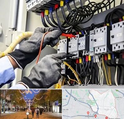 برقکار ساختمان در ولیعصر ارومیه