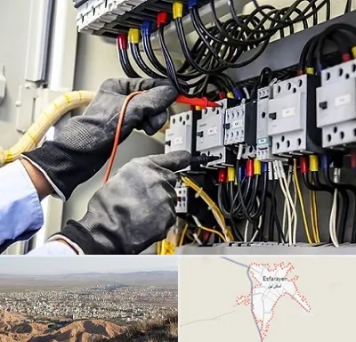 برقکار ساختمان در اسفراین