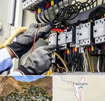 برقکار ساختمان در فشم