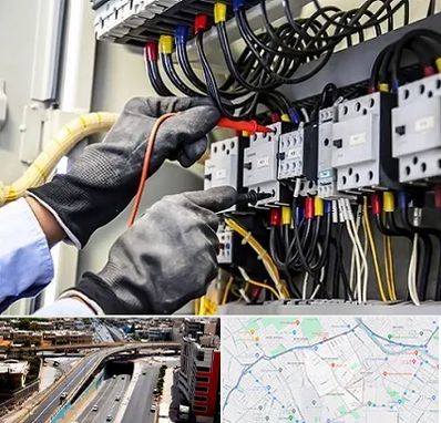 برقکار ساختمان در ستارخان شیراز