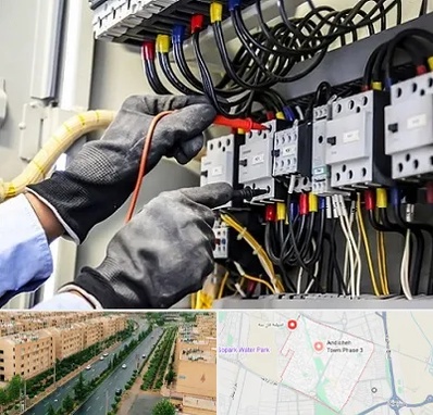 برقکار ساختمان در فاز سه اندیشه