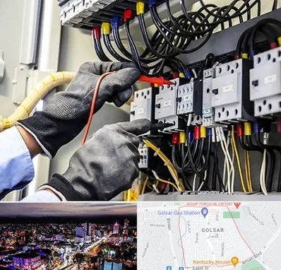 برقکار ساختمان در گلسار رشت