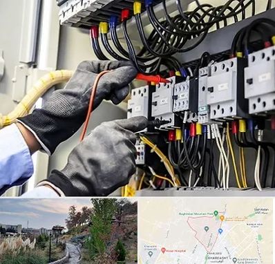 برقکار ساختمان در باغستان کرج