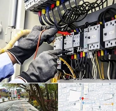 برقکار ساختمان در خیابان توحید اصفهان