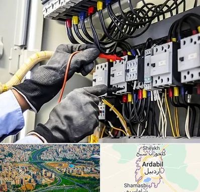 برقکار ساختمان در اردبیل
