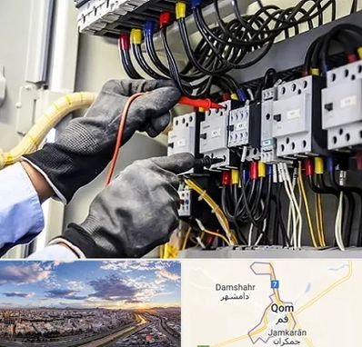 برقکار ساختمان در قم