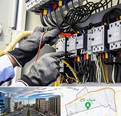 برقکار ساختمان در سعادت آباد