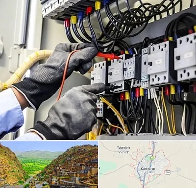 برقکار ساختمان در کامیاران