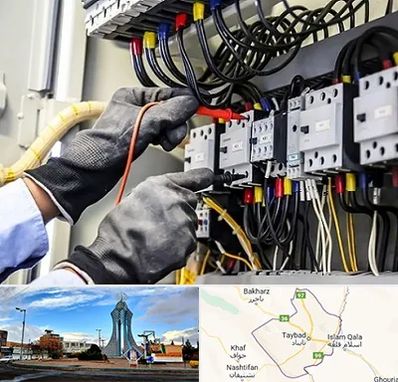 برقکار ساختمان در تایباد