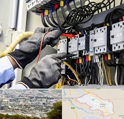 برقکار ساختمان در یاسوج