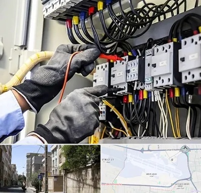 برقکار ساختمان در مهرآباد