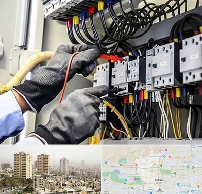 برقکار ساختمان در منطقه 5 تهران
