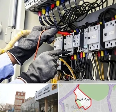 برقکار ساختمان در شهرک شریعتی