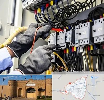 برقکار ساختمان در ایرانشهر