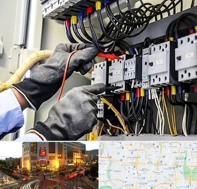 برقکار ساختمان در جنت آباد تهران