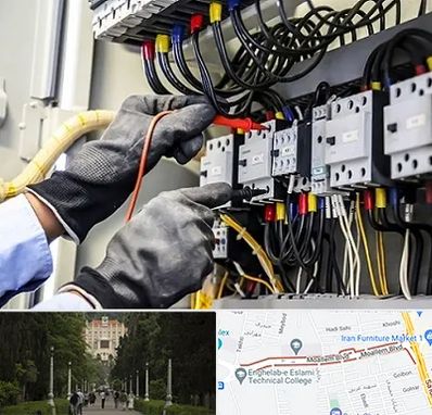 برقکار ساختمان در بلوار معلم رشت