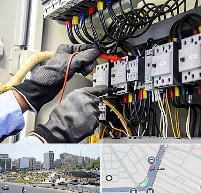 برقکار ساختمان در هفت تیر