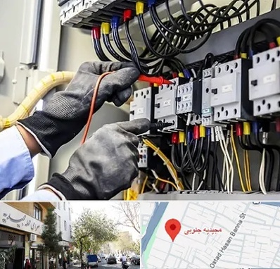 برقکار ساختمان در مجیدیه جنوبی