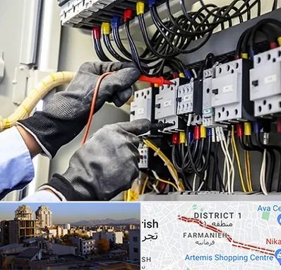 برقکار ساختمان در فرمانیه