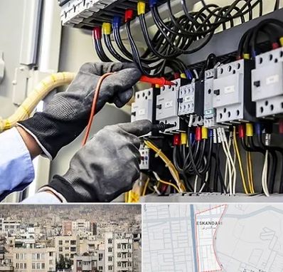 برقکار ساختمان در اسکندری