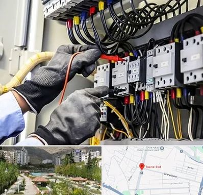 برقکار ساختمان در بلوار تعاون