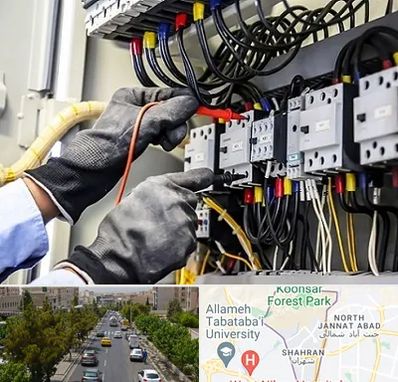 برقکار ساختمان در شهران