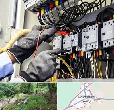 برقکار ساختمان در آزادشهر