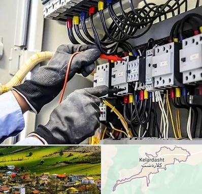 برقکار ساختمان در کلاردشت