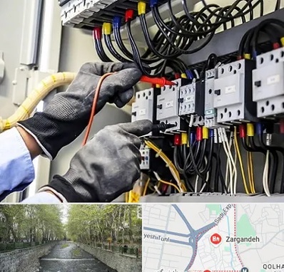 برقکار ساختمان در زرگنده