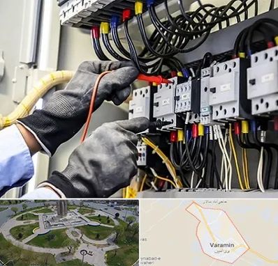 برقکار ساختمان در ورامین