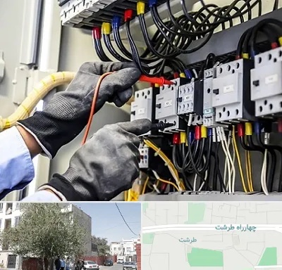 برقکار ساختمان در طرشت