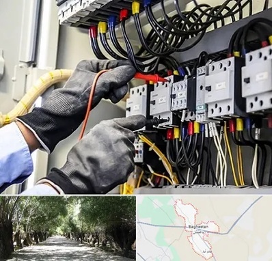 برقکار ساختمان در باغستان