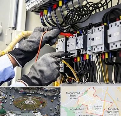 برقکار ساختمان در فردیس کرج