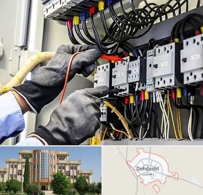 برقکار ساختمان در دهدشت