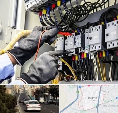 برقکار ساختمان در خطیب تبریز