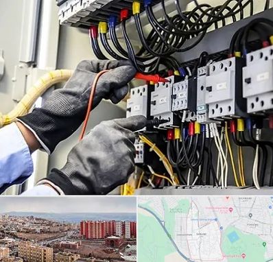 برقکار ساختمان در سهند تبریز