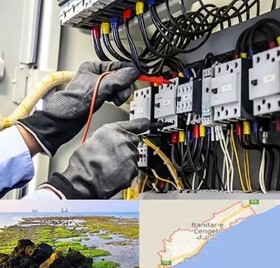برقکار ساختمان در بندرلنگه