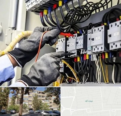 برقکار ساختمان در دولت آباد
