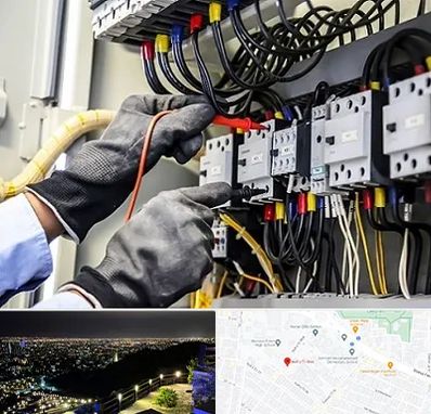 برقکار ساختمان در هفت تیر مشهد