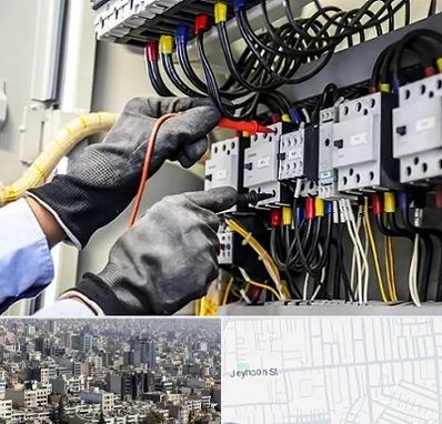برقکار ساختمان در جیحون