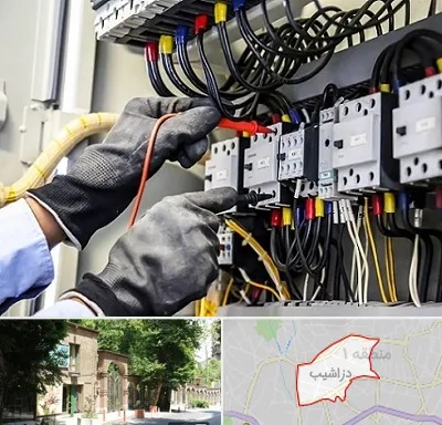 برقکار ساختمان در دزاشیب