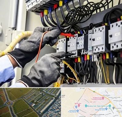 برقکار ساختمان در الهیه مشهد