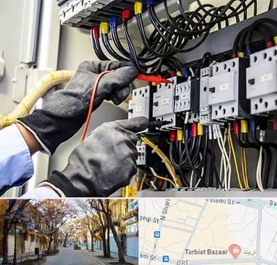 برقکار ساختمان در تربیت تبریز