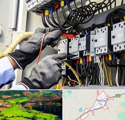 برقکار ساختمان در نکا