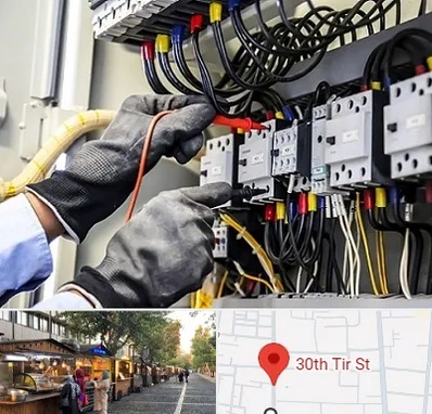 برقکار ساختمان در سی تیر